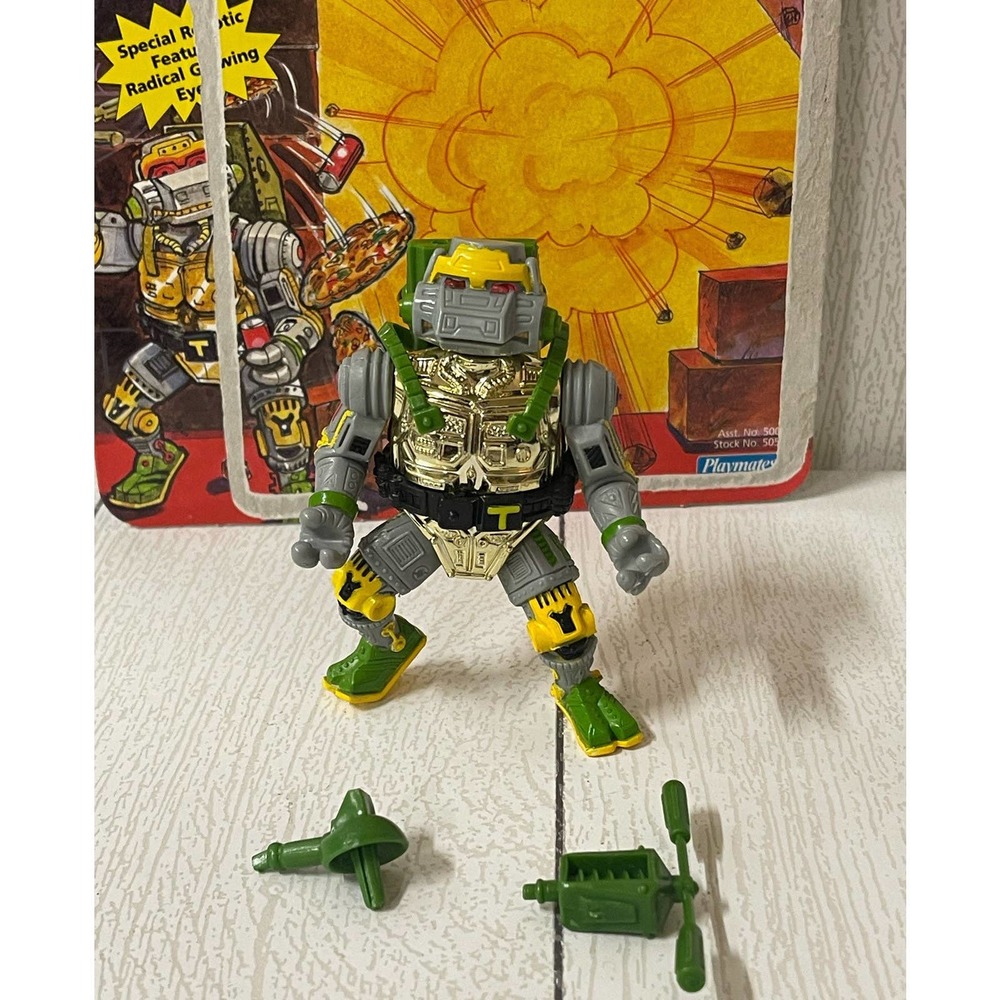 1989 Playmates TMNT Teenage Mutant Ninja Turtles Metalhead (TMNT-19CC) BB